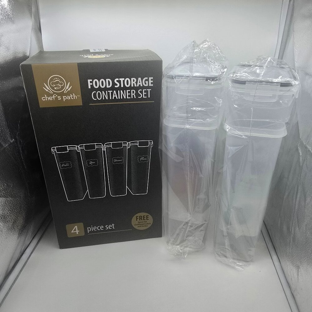 Chef's Path Airtight Food Storage Containers Set of 4